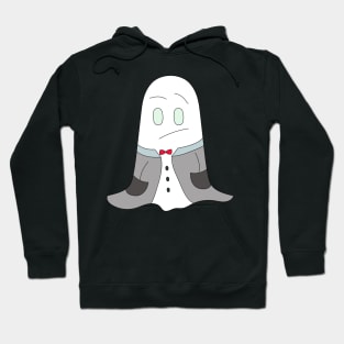 Cute ghost in tuxedo Hoodie